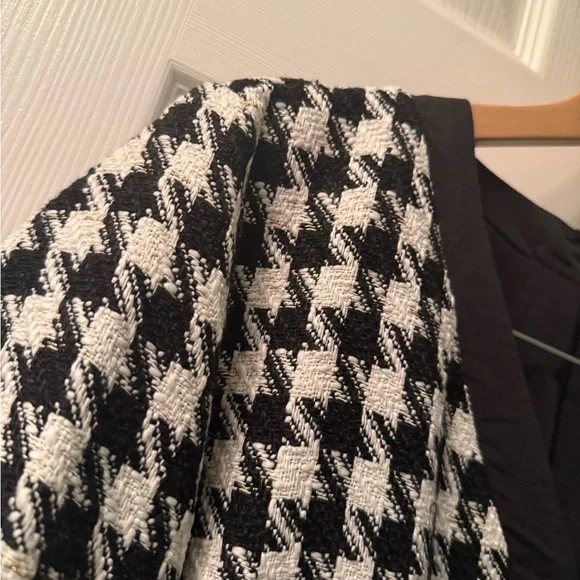 NWT POMANDER PLACE, Coco Tweed Bow Dress, XL - Picture 7 of 15